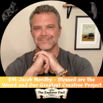 being weird, fundamentalist cults, being sensitive, arts, poetry, reading, building forts, Jacob’s book, Blessed Are the Weird People, homeschooling, true believers, cults and ‘isms’, Buddhism, the Dead Sea Scrolls, depth psychology, Joseph Campbell, Carl Jung, nihilism, Nietzsche, Man’s Search for Happiness, Victor Frankl, Prometheus Rising, our greatest creative project being our own lives, the Industrial Era, The Professor and the Madman, literalism, Neo Atheists, the three pillars of Apollo, paradox, tension, ventral vagal states, objectivity, creativity, unshakable beliefs, creativity as a life source, writing, AI, Artificial Intelligence, spiritual bypassing, suffering, and reading.